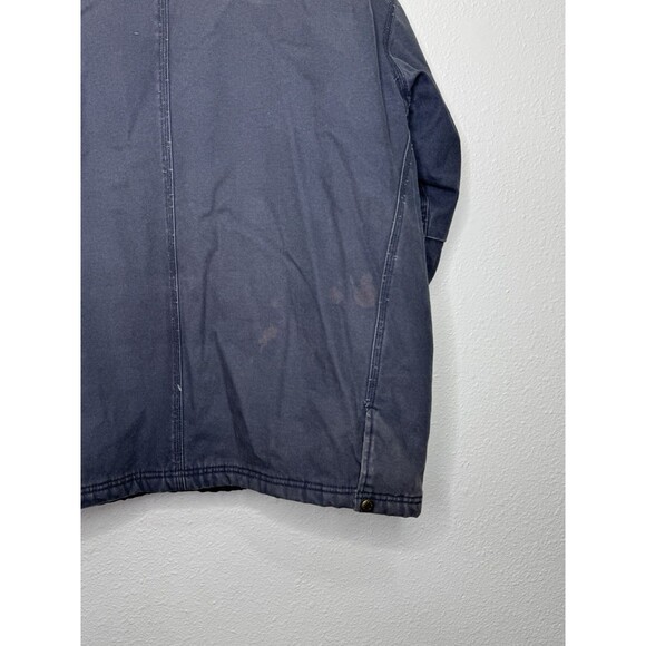 VTG Walls Blizzard Pruf Canvas Jacket Mens Large Chore Barn Work Distressed Coat - Picture 11 of 16